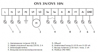 Регулятор скорости OVS 10N