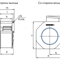Центробежный вентилятор RFE 140 MKU