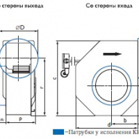 Центробежный вентилятор RFT 250 BKR